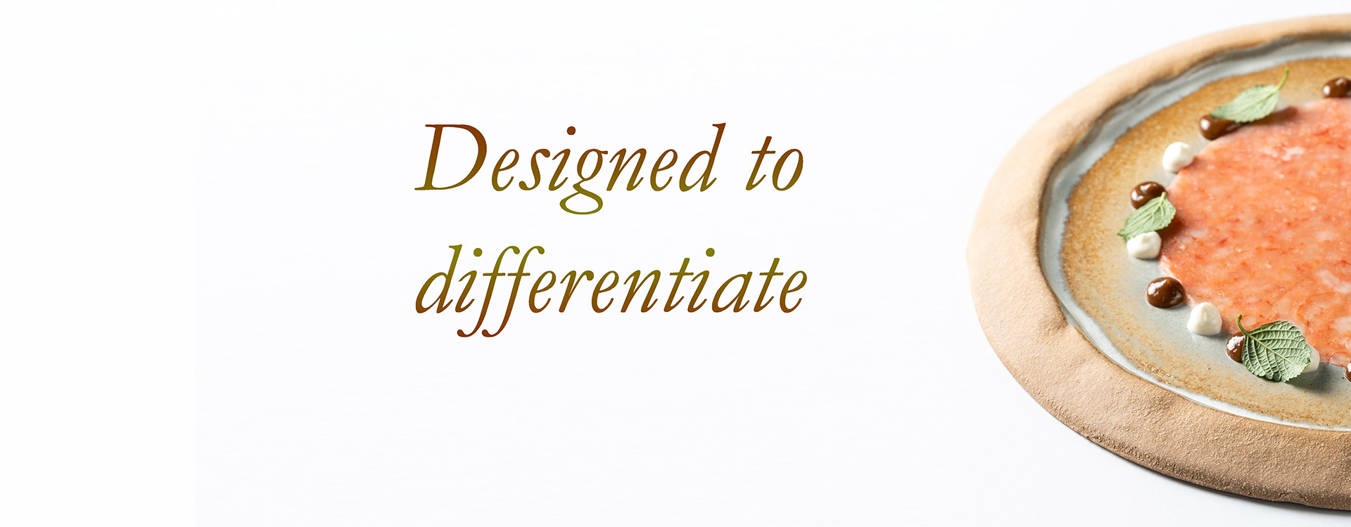 Designed to differentiante